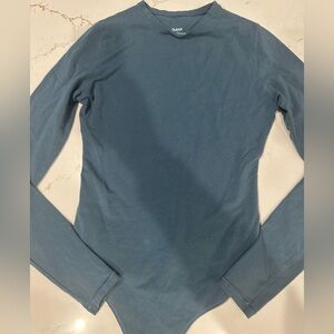Quince Long Sleeve Bodysuit.  Size m